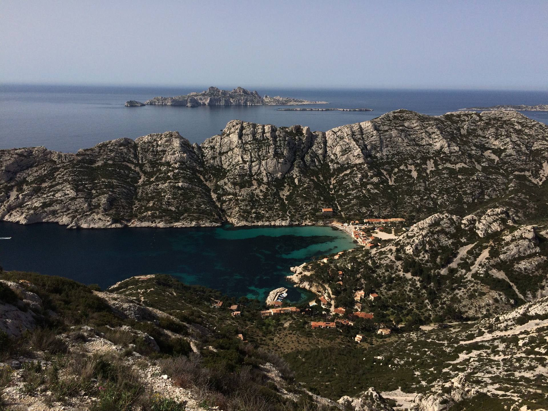 Paysage des Calanques proche de Marseille