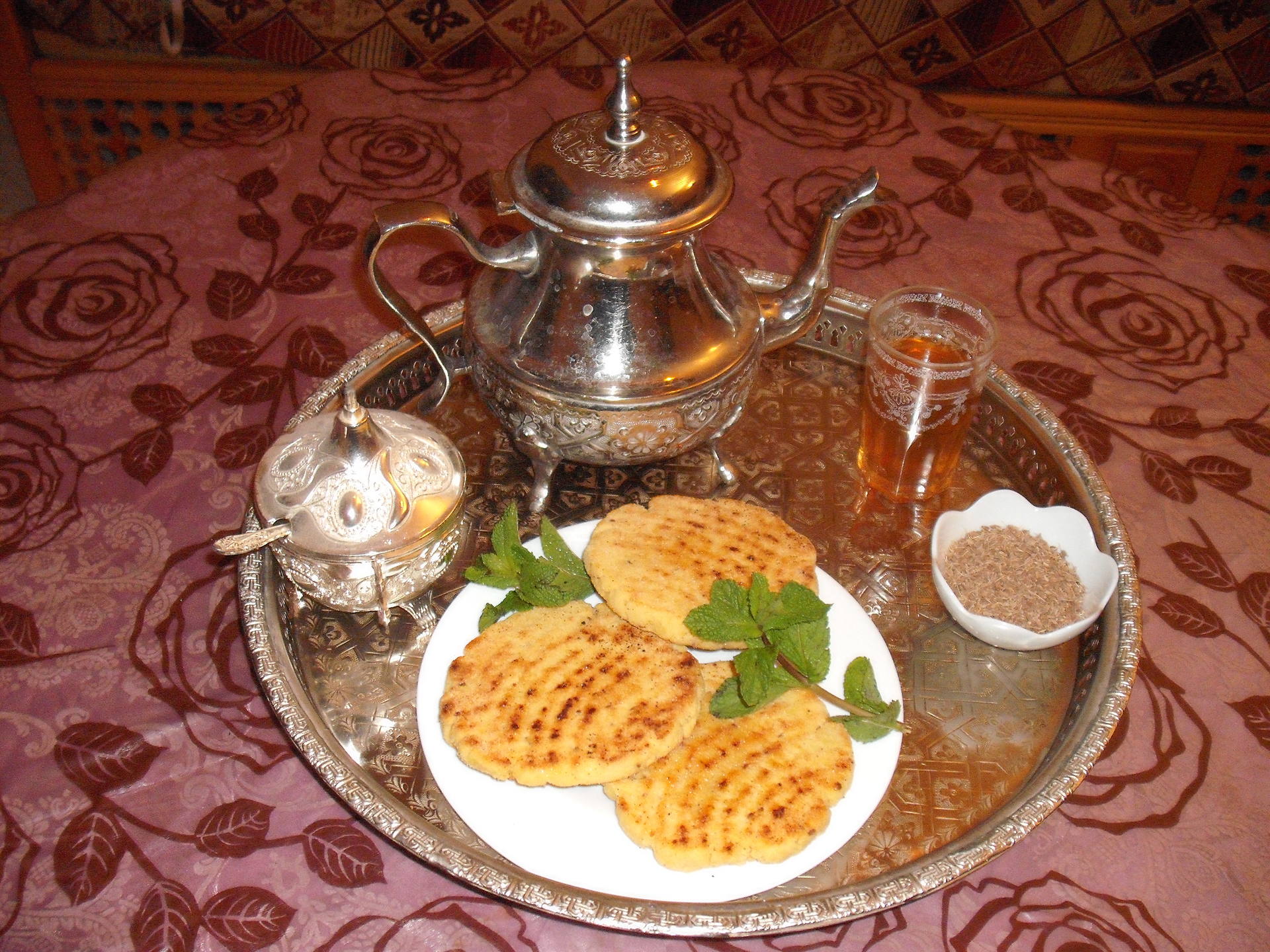 GALETTES DE SEMOULE AUX GRAINES D'ANIS