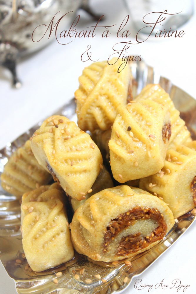 Makrout à la farine et figues