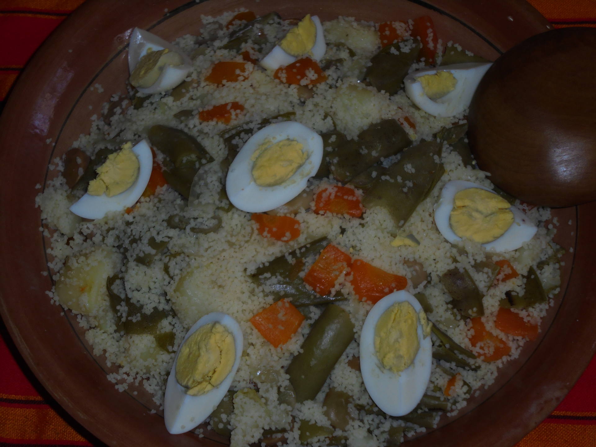 image d'un plat traditionnel kabyle-Algérie