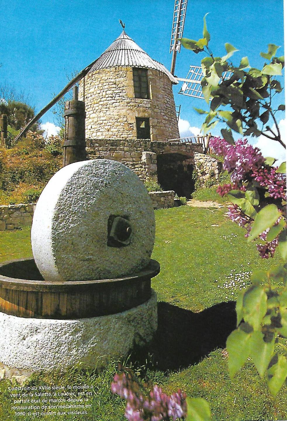 Moulin à vent et à pastel de 81440 Lautrec