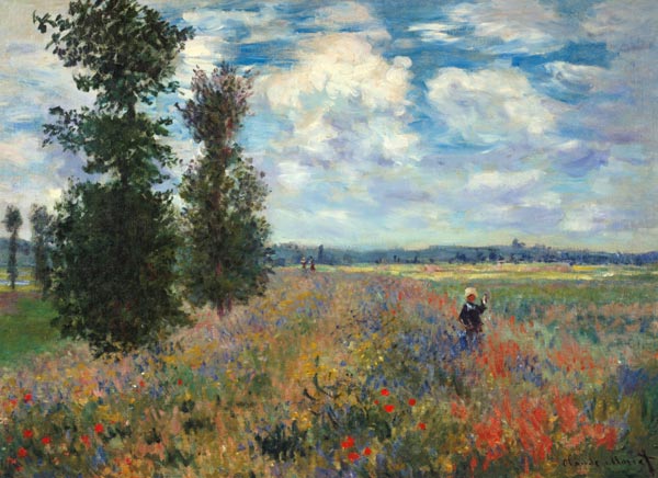 Le Champ de coquelicots de Claude Monet