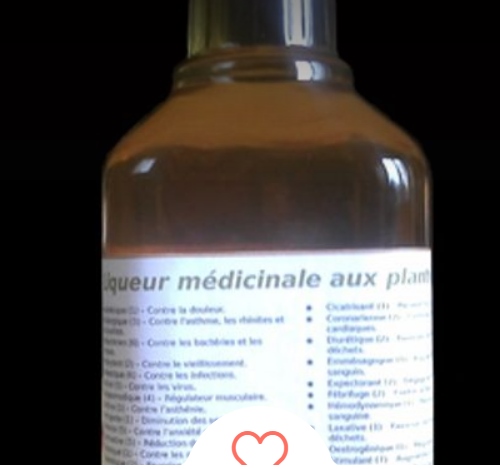 Liqueur de plantes