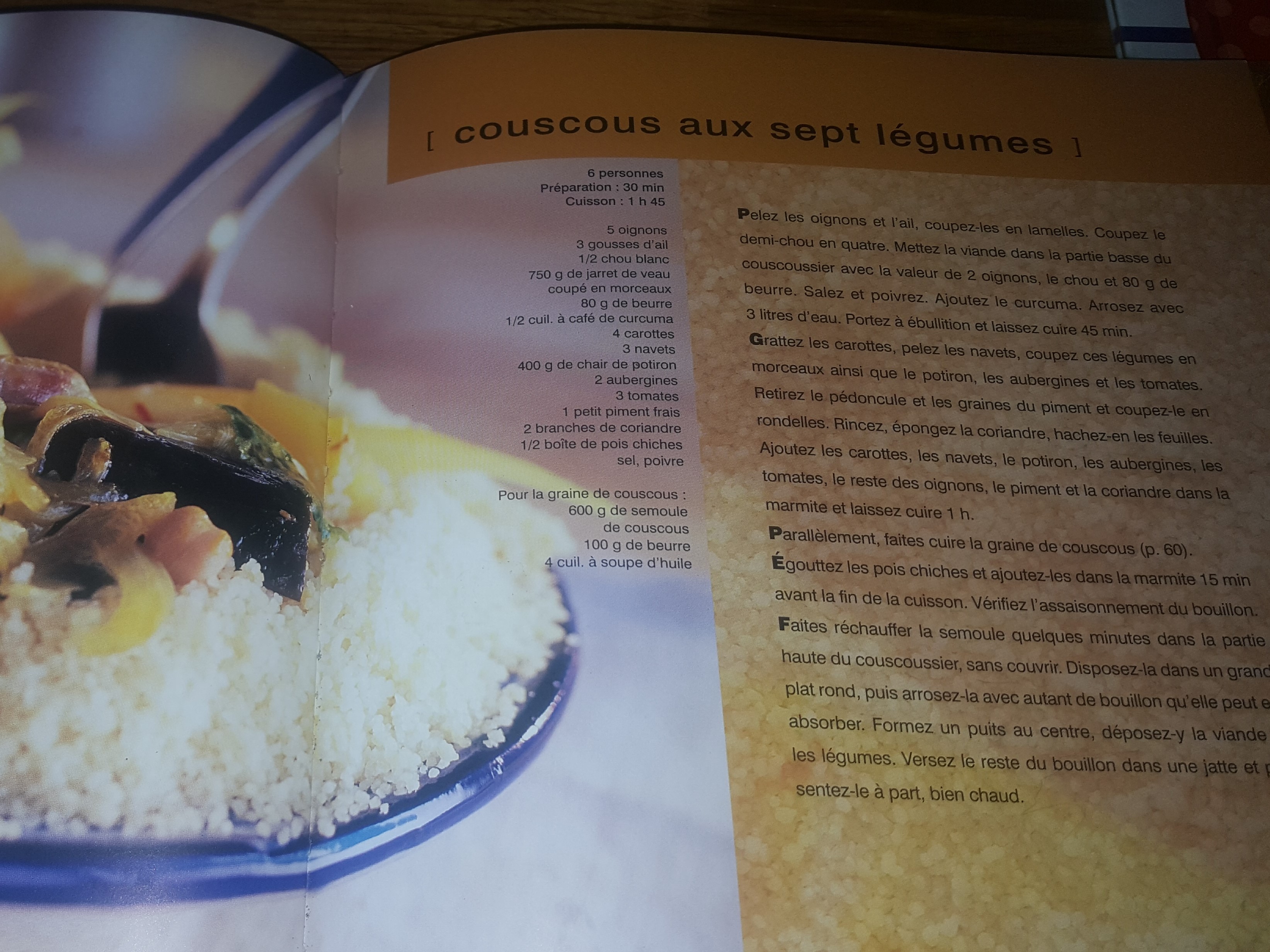 couscous légumes