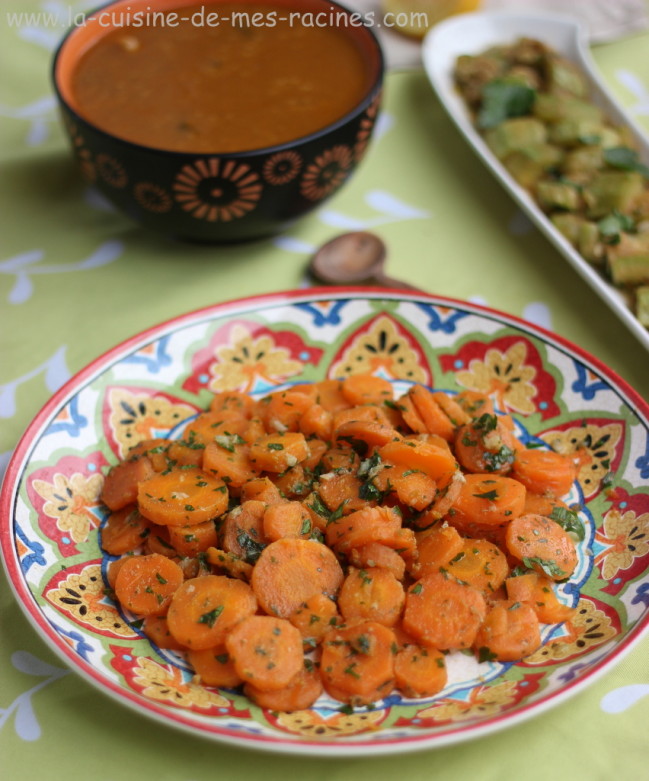 Salade de carottes au cumin