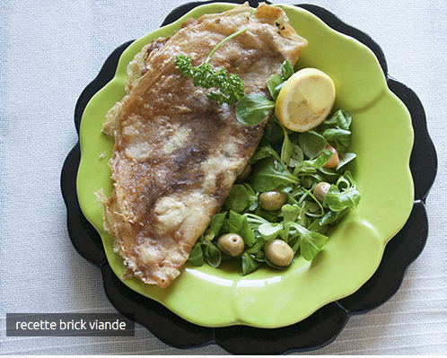 recette brick hachée