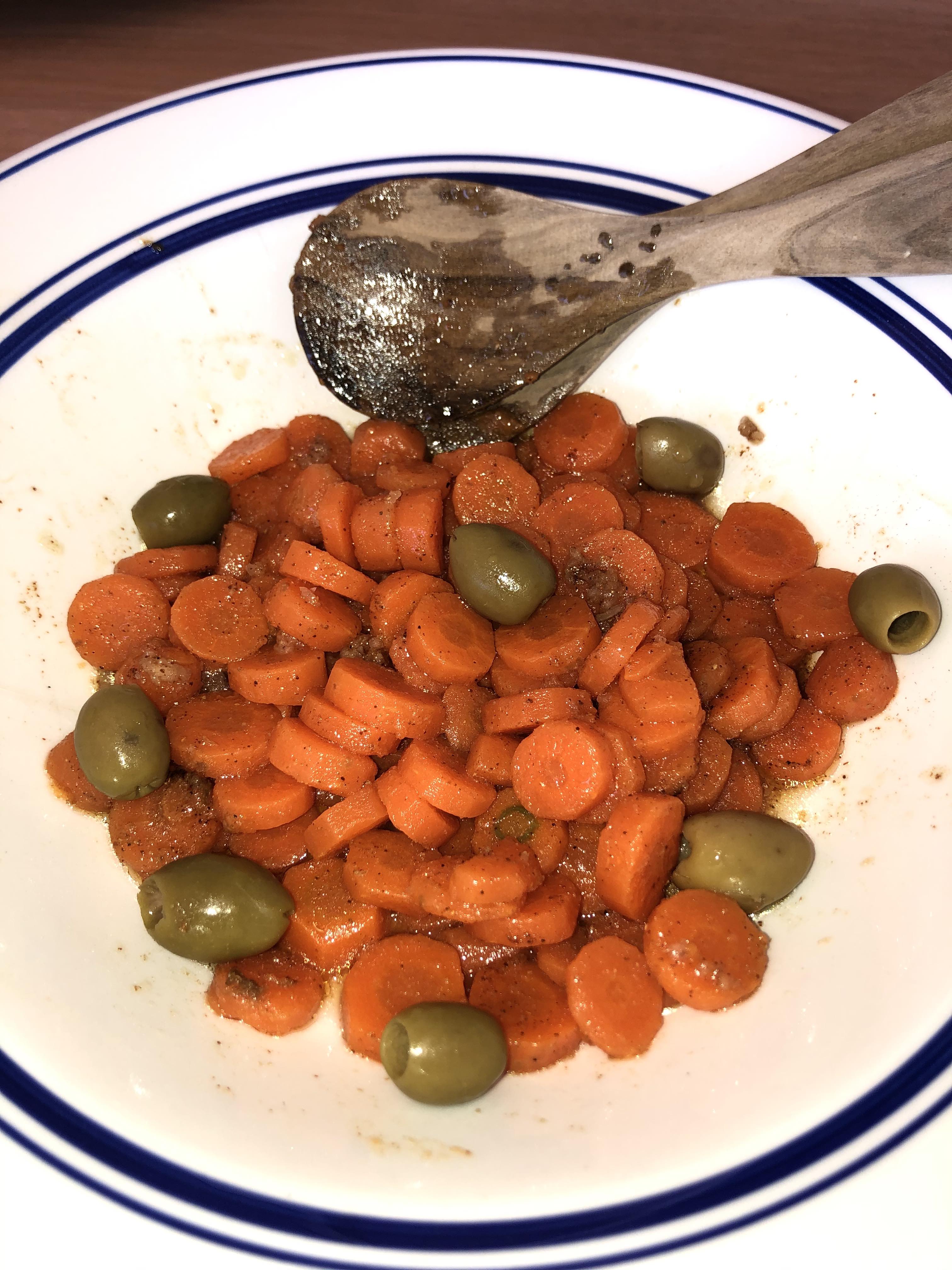 Carottes à la marocaine