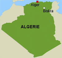carte Algérie