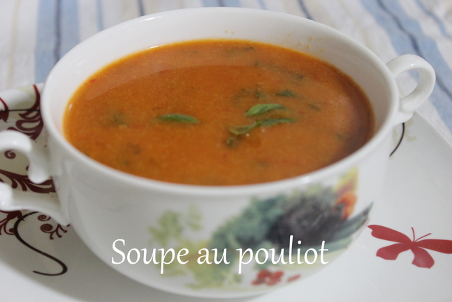 Soupe au pouliot