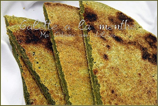 Galette à la menthe - Aghroum boulehwel