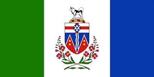 drapeau du Yukon avec épilobe