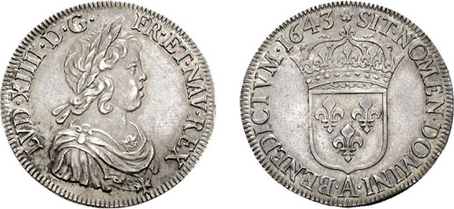 piece de Louis XIV