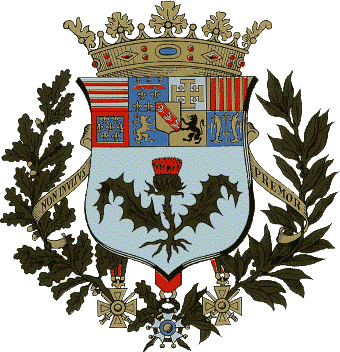 Blason avec Onopordum acanthium