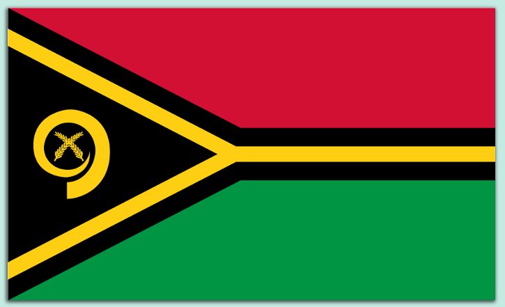 Drapeau Vanuatu